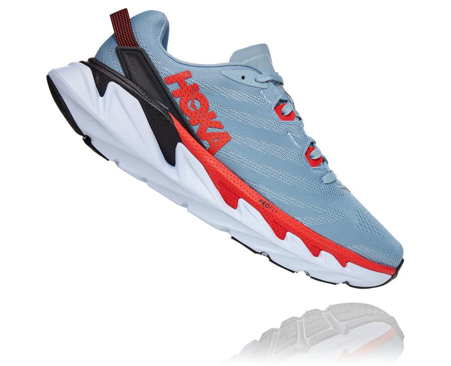 Zapatillas Running Hoka One One Hombre - Elevon 2 - Azules/Blancas - BIU259471